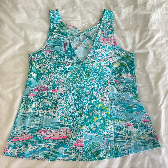 Lilly Pulitzer Kristen Tank Top Small - Picture 4 of 5